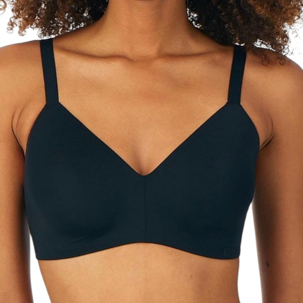 DKNY Active Comfort Black Wireless T-Shirt Bra 30D